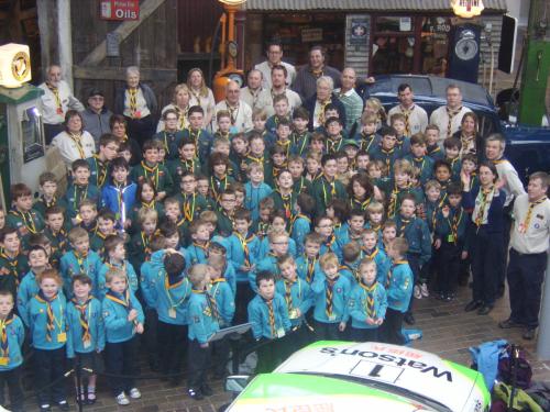 Broadstone Scout Group at Beaulieu